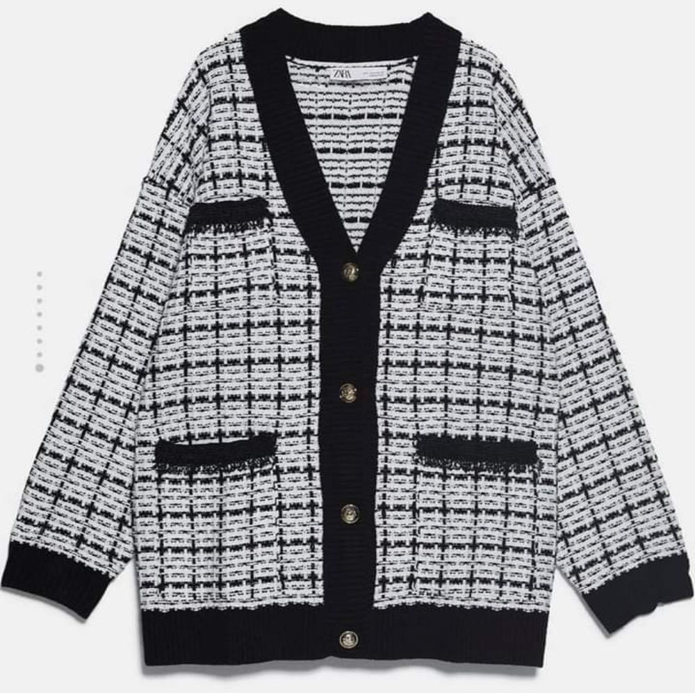 Zara tweed jacket